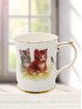 Porcelain Cat Mug With Gift Box